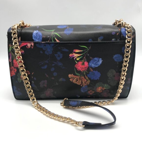 I.N.C. International Concepts Midnight Flower Ajae Flap Crossbody - Picture 2 of 11